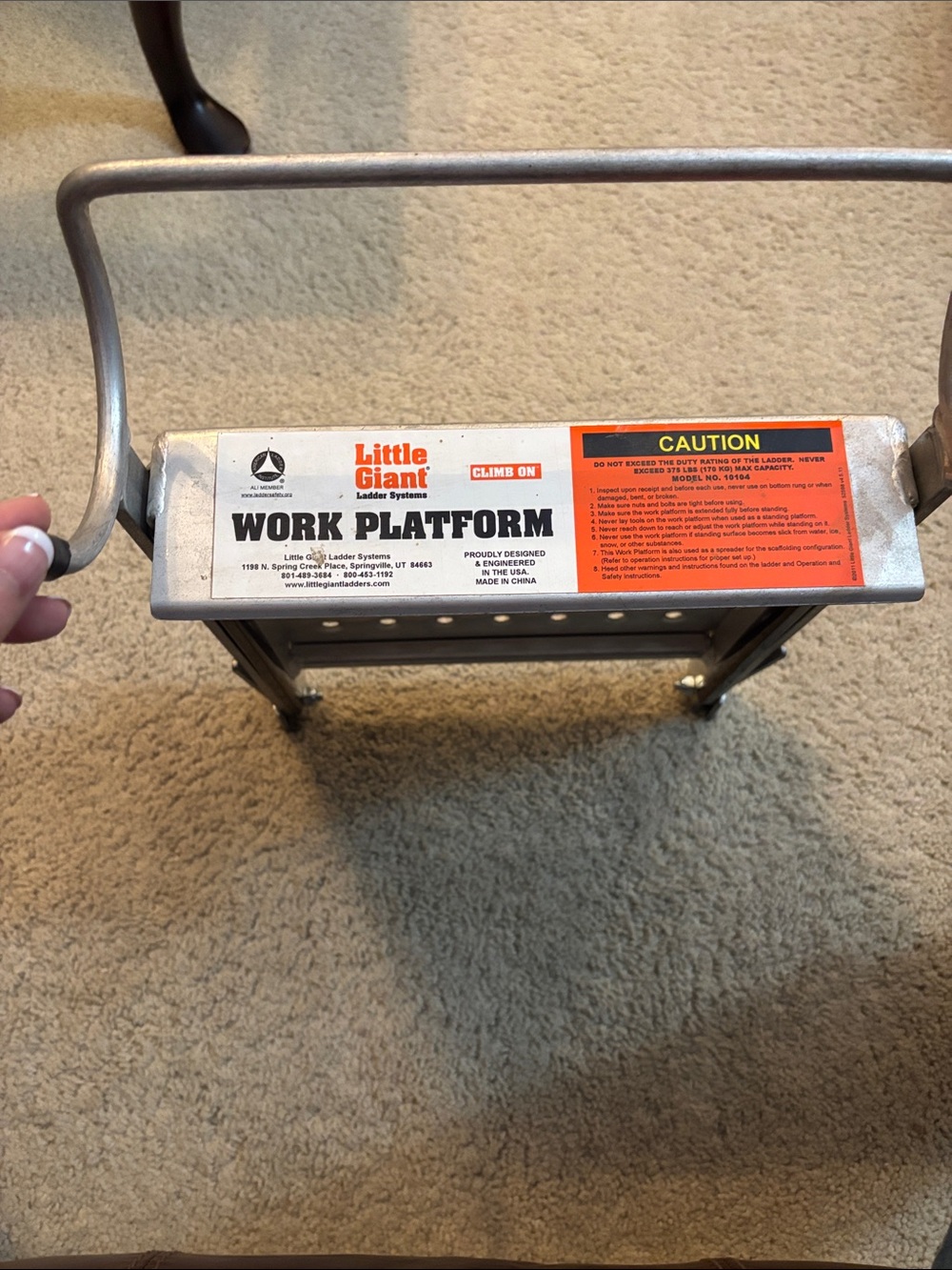 NWT Little Giant Work Platform